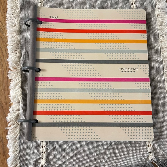 Five Star Office Mead Five Star Binder Folder With Dividers Poshmark